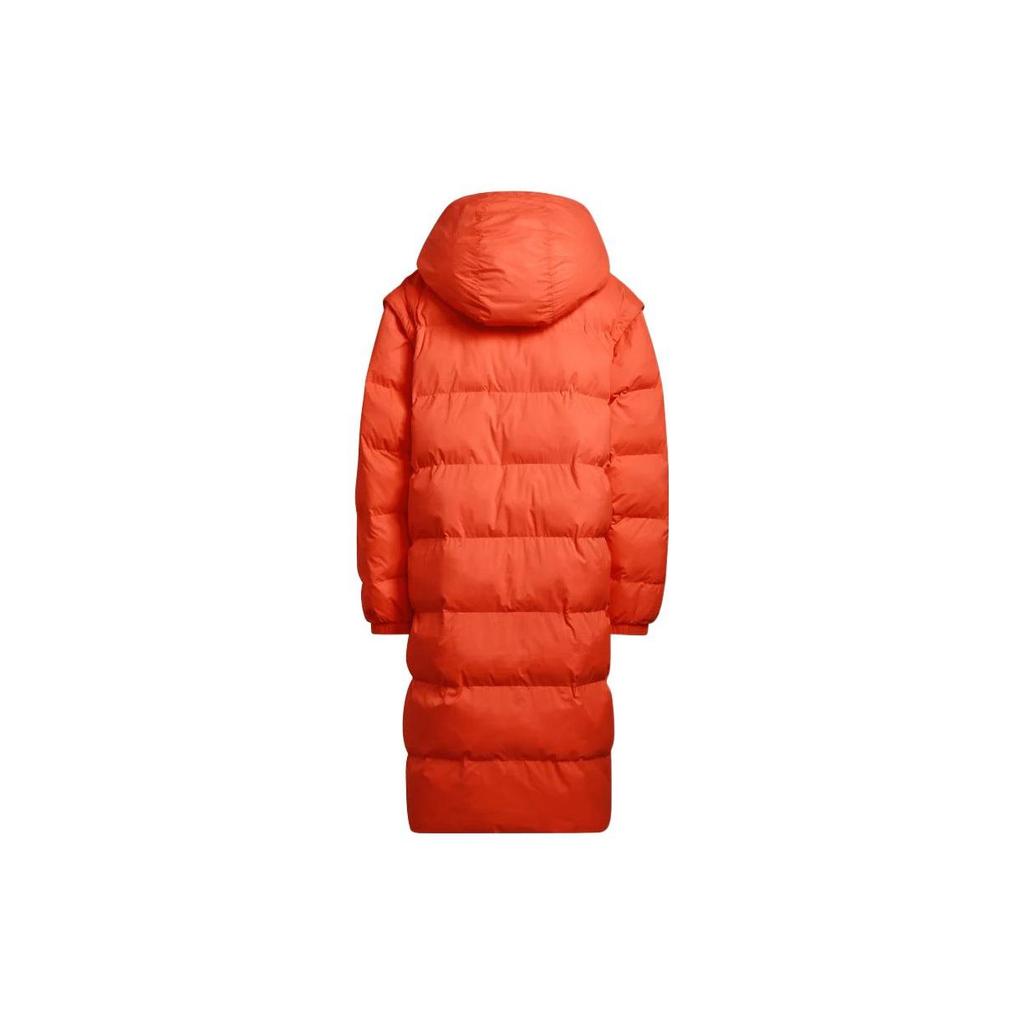 Adidas Ivy Park Lightweight Puffer Coat (All Gender) Solar Orange Unisex Streetwear IB4707