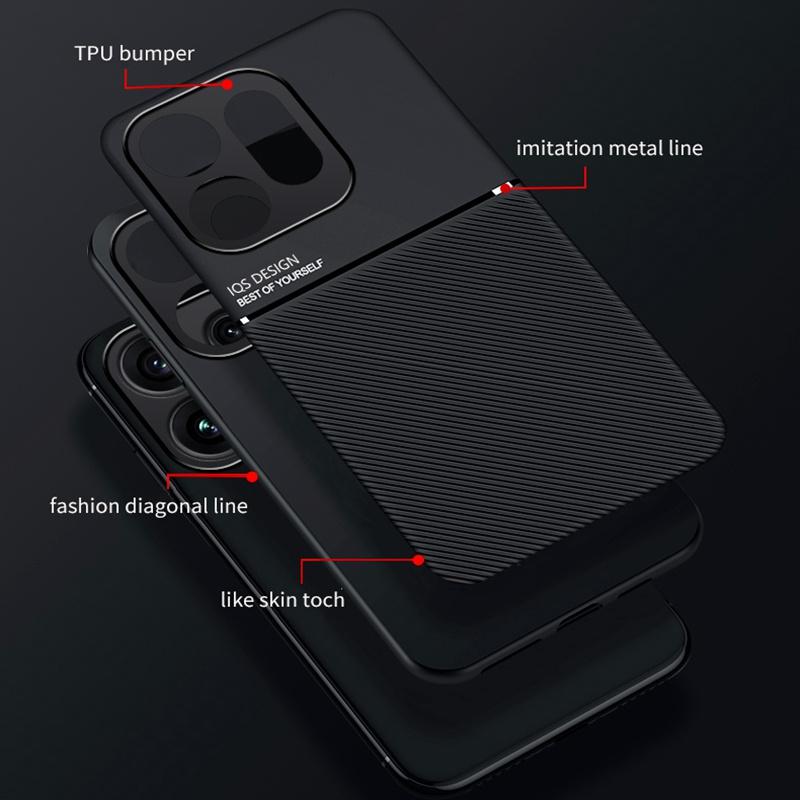 Магнитный чехол для OPPO Reno 16 Pro 16F 16FS Reno16 F FS 5G Защитная крышка Прочный Встроенная металлическая пластина Coque Fundas Capa