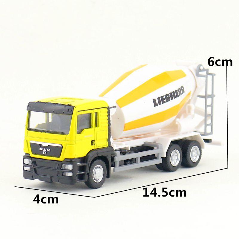 Marco 1:64 Alloy Toy Truck Model Scania Man Engineering Vehicle Mixer Fire Truck Container Truck(Man - oil tanker truck)