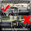 For Toyota Verso 2009-2018 AR20 SportsVan Anti-Slip Dashboard Cover Dash Board Mat Carpet Pad Sunshade Cushion Car Accessories