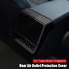 Крышка заднего стекла для Tesla Highland ABS рама протектор отделка воздуховода защитная крышка автомобильные аксессуары для интерьера