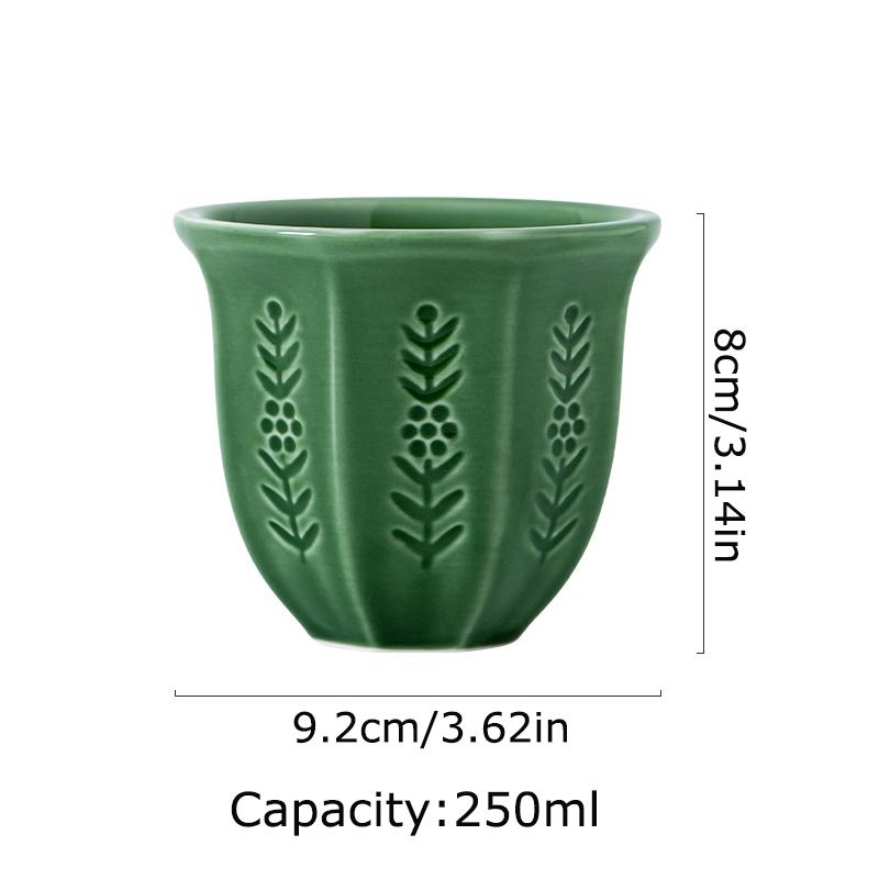 1 шт. Кофейная чашка демонстрирует вкус гладкая поверхность различные места керамика дома ретро дизайн текстура легко чистить наслаждайтесь жизнью