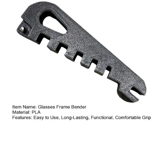 Регулятор кривизны очков Гибочный станок для оправы очков Дужка Заушник Регулятор носоупоров Инструмент оптика Регулировка плотности очков