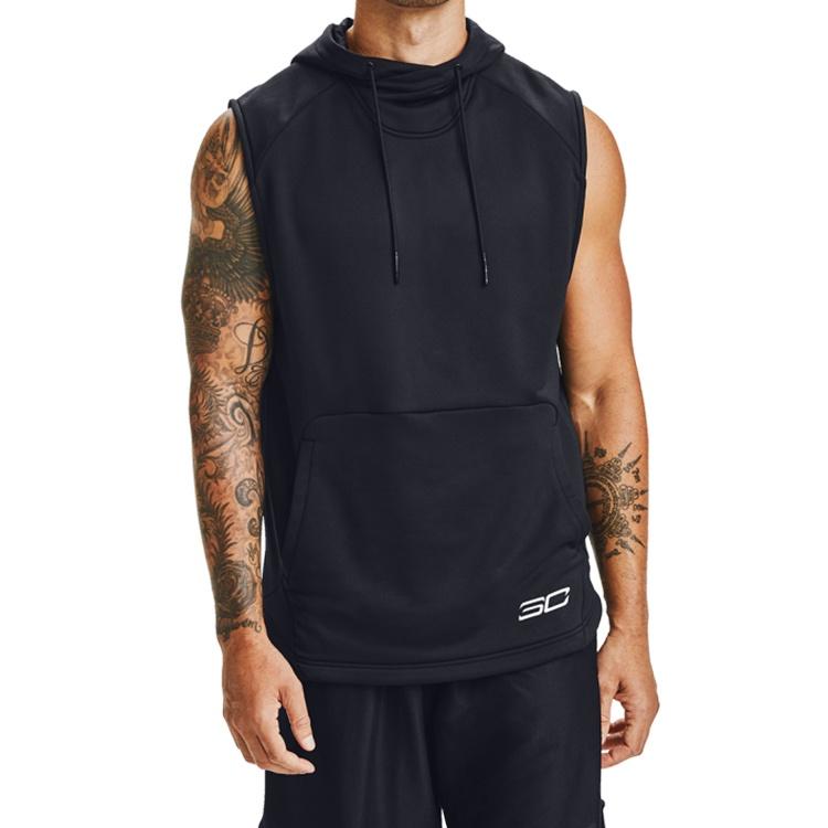 Under Armour Худи без рукавов Curry 'Черный' Мужское 1356995-001