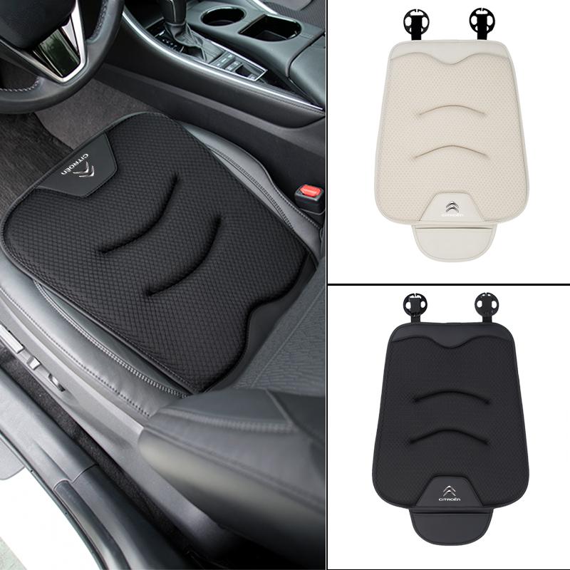 Ice Silk Car Seat Cushion Heightening Pad For Citroen C4 C3 C5 C1 C2 Berlingo Celysee Cactus Picasso Aircross Saxo Grand