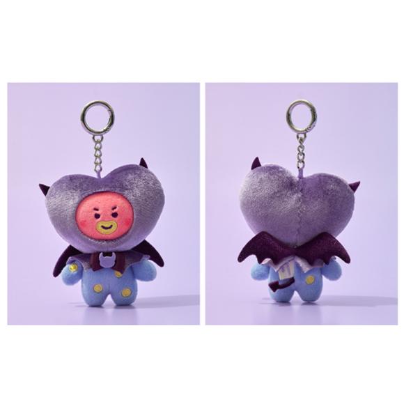 BT21 Брелок для ключей Angel and Villain Villain с плюшевой куклой (7 вариантов)
