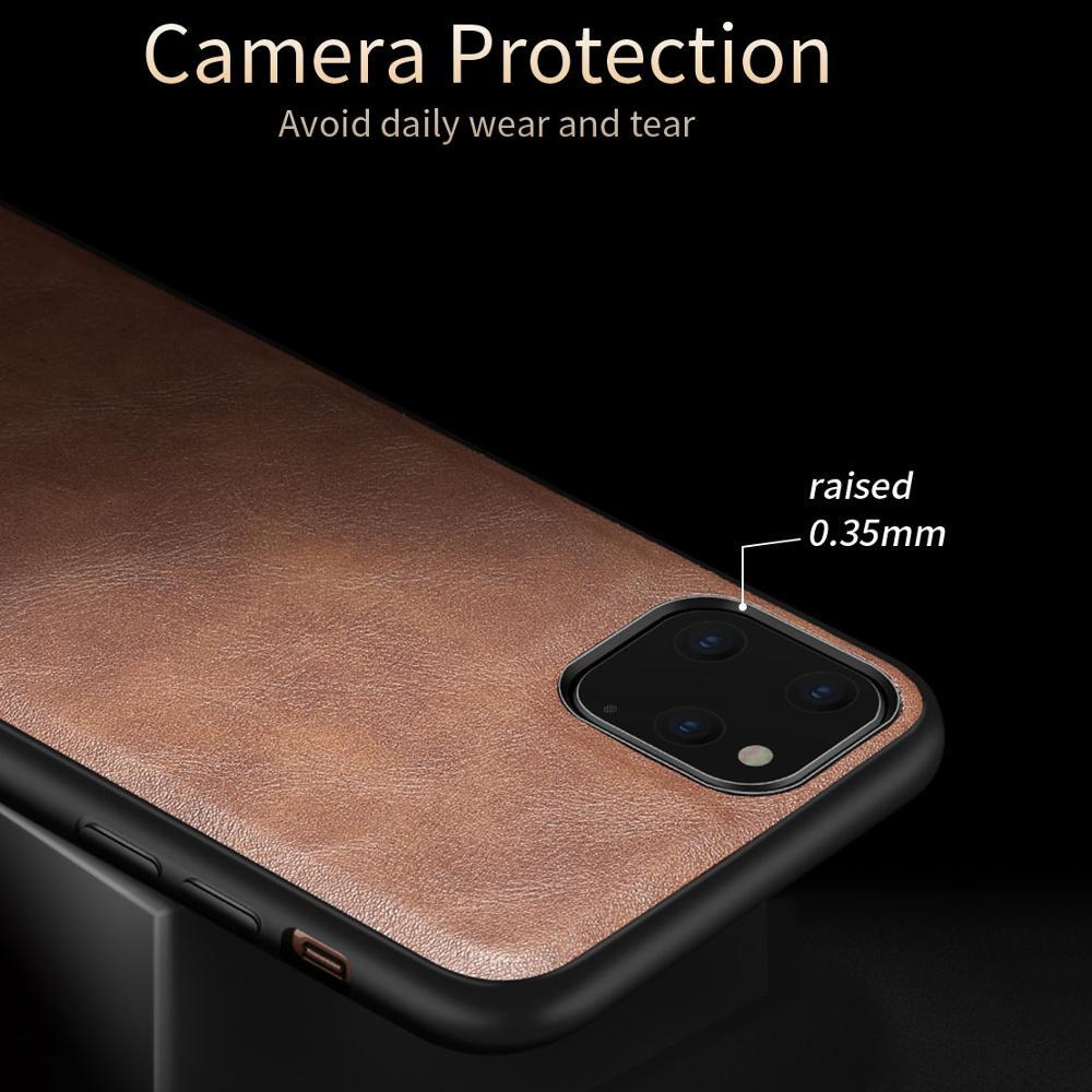 Кожаный чехол для Iphone 13 12 Pro Max 11 Xr Xs Max X 14pro Max, оригинальный противоударный ультралегкий чехол для Iphone 12 Pro