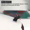 Car Mini Spoiler Tail Wing Carbon Fiber Look Tail Wings Model Decoration Emblem For Mitsubishi ASX Lancer 10 Pajero Outlander