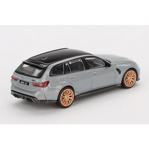 MINI GT 1/64 Scale BMW M3 M Performance Touring Touring Brooklyn Grey (Right-Hand Drive) Finished Product MGT00864-R