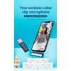2.4G беспроводной петличный микрофон мини портативный микрофон профессиональное шумоподавление для телефона с зарядным устройством