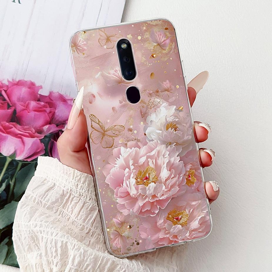 Чехол для Oppo F11 CPH1913 CPH1911 Цветы Расписная Крышка Мягкий Силиконовый Чехол для Телефона Для Oppo F11 Pro F 11 OppoF11 Pro Сумки