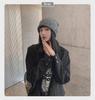 Japanese-Korean Style Warm Knitted Wool Hat for Autumn and Winter - Trendy, All-Match, Fits Large Head Circumference