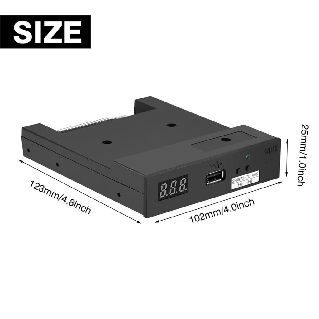 SFRM72-TU100K 3.5  USB 720KB Floppy Drive Emulator for Industrial Control Equipment