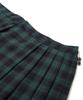Penfield хлопковая клетчатая плиссированная юбка зеленая_Fs1Ws20F