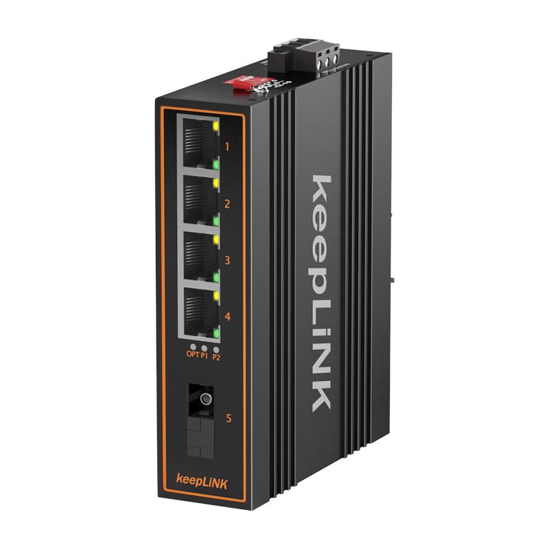 keepLINK KP-9000 Industrial Ethernet Switch & Fiber Transceiver