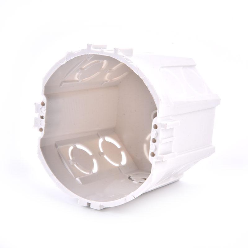 Кассета белой коробки настенной установки внутренняя для переключателя и розетки стандарта ЕС круглая низкопробная проволочная коробка