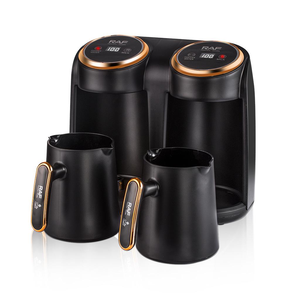 Турецкая кофейная турка европейского стандарта - Портативная кофеварка и чайник на две чашки для дома и офиса