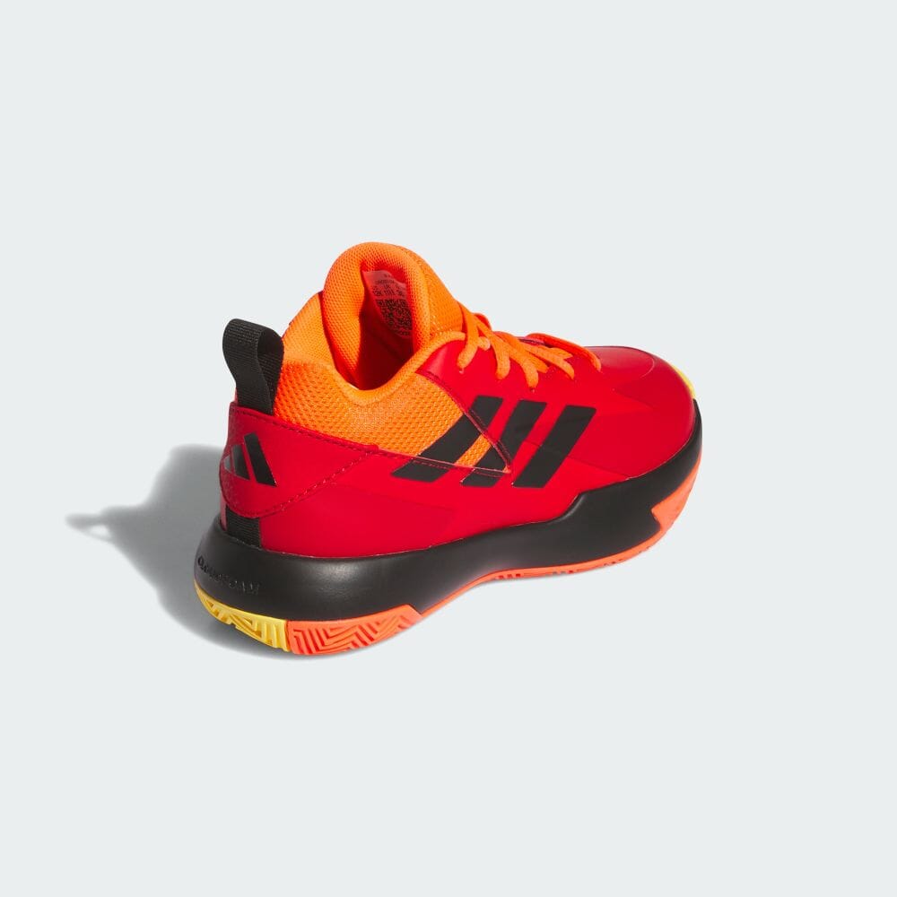 Adidas CROSS EM UP SELECT MID KIDS Обувь и обувь Better Scarlet Спортивная обувь для детей / Баскетбол для детей IF0829 Better Scarlet / Core Black / Sola