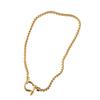 Stainless Steel Carabiner Clasp Necklace Sturdy Versatile Fashion Accessory for Daily Wear and Travel Stylish Outfits