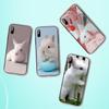Милый чехол для телефона с кроликом для iPhone 11 12 13 Pro Max 5s 6s 7 8 Plus X Xr Xs Max Se 2020 13 Mini Чехол-накладка