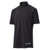 DESCENT Junior High Neck Short Sleeve Undershirt for Youth Baseball, Black, 150cm, JSTD-720