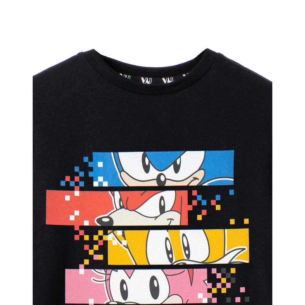 Sonic The Hedgehog Boys Pixel T-Shirt