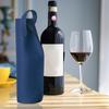 Двухслойная сумка для красного вина с ручкой, износостойкая сумка для вина из искусственной кожи, держатель для бутылки шампанского