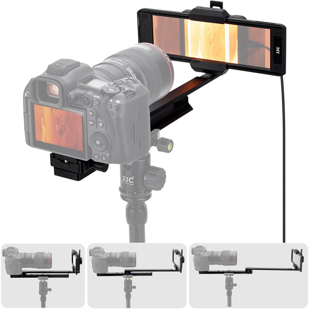 JJC Адаптер для оцифровки пленки 35 мм в пленку 120 мм с пленочным сканером и заполнением для оцифровки пленки, алюминиевый, раздвижной, фокусное расстояние, без диаметра фильтра, конвертация