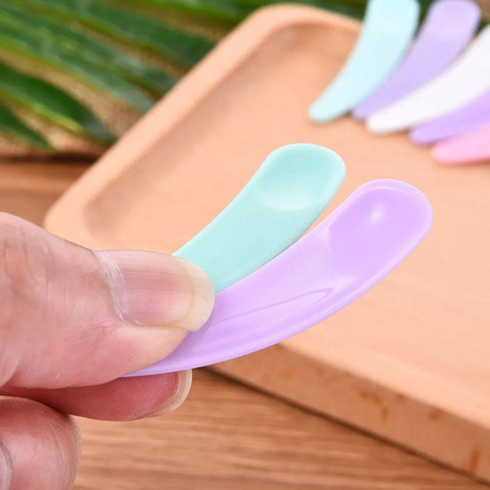 5 шт./компл., мини-шпатель для смешивания, маска, ложки для крема, изогнутая ложка, косметический шпатель, крем для глаз, палочка