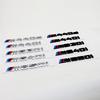 Gloss Black Rear Trunk Letter Badge For BMW M135i M240i M340i M340d M440i M550i M530i M760Li ABS M Logo Emblem Sticker Decal