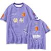Gan Super League Fan T-Shirt Men Women Quick Dry Ice Silk Short Sleeve Sports Tee Loose Fit Casual Wear
