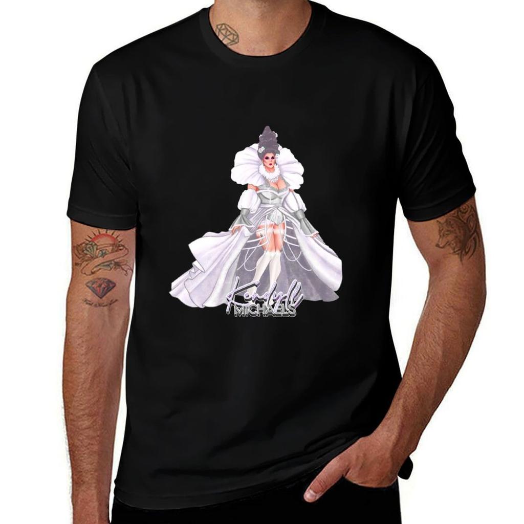 Kendyll Michaels Victorian Tshirt Plus Size Outdoor Casual Top