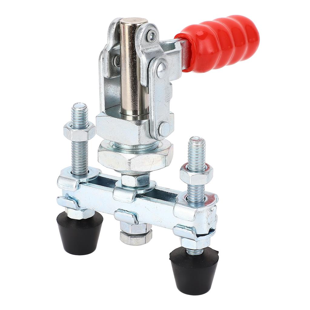 Зажим с шарнирным соединением Push Pull с фланцевым основанием, двухголовый быстроразъемный зажим, грузоподъемность 91 кг, удерживающая способность 20 мм