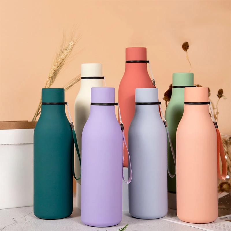 Stainless Steel Bottle Cold Thermal Water Bottle Cup Thermal Cups for Coffee Travel Mug Insulated Tumbler Thermo Thermos Hot Gym