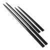 4PCS Body Side Trim Waterproof Bright Black Universal Door Protector Auto Modification Body Side Molding Exterior Belt Door Trim