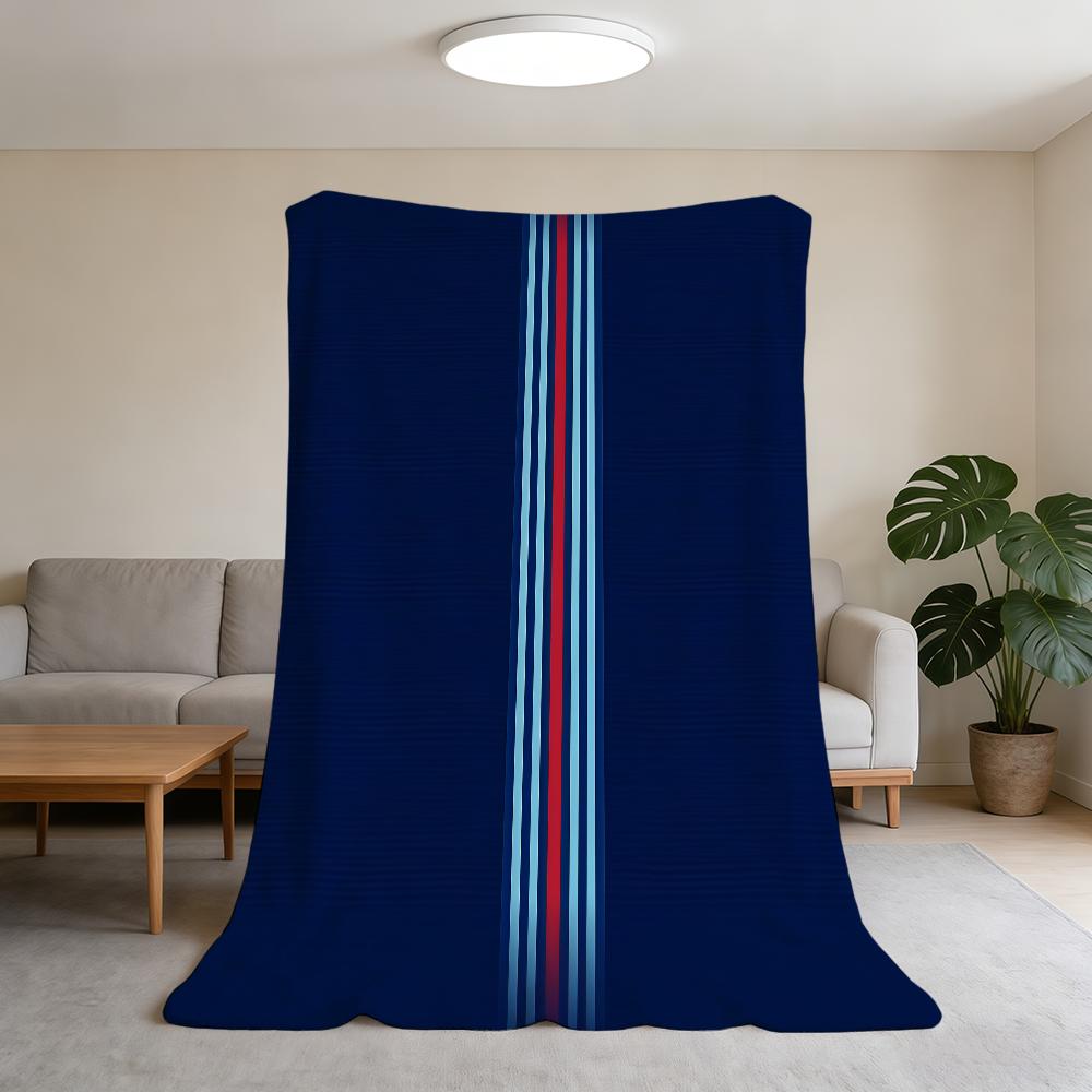 Blanket Super Logo R-Racing-ES M-Martini Warm Comfortable Plush Throw Cool Blanket Child Home Sofa Bedroom Gift