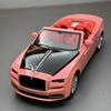 1/32 Rolls Royce Dawn Alloy Car Diecast Metal Model Sound & Light Toy Collect Display Ornament Home Decoration Gift for Children