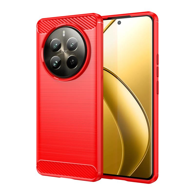 Для Чехол Realme 12 Pro Чехол для Realme 12 Pro 12 Plus Противоударный Мягкий Силиконовый Чехол Из Углеродного Волокна Для Чехол Realme 12 Pro