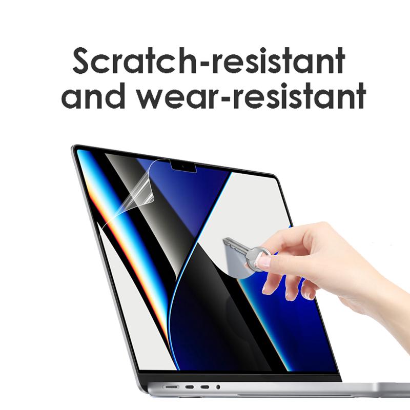 HD протектор экрана для MacBook Pro 14 M1 M2 Pro Max Air 13 15 16 прозрачная мягкая пленка для ноутбука
