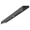 Bypass Sliding Door Hardware Kit, 1829 mm Aluminum Alloy Dual-Track Bypass Door Hardware, Smooth and Quiet Sliding, Easy to Install, for 25 to 45 mm