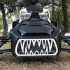 Передняя решетка с зубьями для мотоцикла Can-Am Ryker 600/900/Rally/Sport, Комплект алюминиевых решеток-сетки -A91R