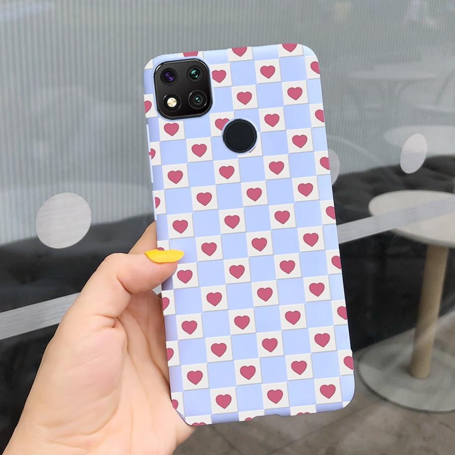 Чехлы Для Redmi 9C Чехол Xiaomi Redmi 9C NFC Чехол для телефона Мягкий чехол для телефона Ударопрочный бампер Redmi9c 9 C Xiomi Силиконовый МЯГКИЙ Чехол