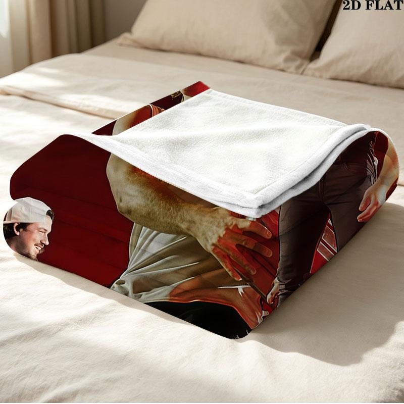 1PC Morgan Wallen Blanket, High quality Comfortable for All Seasons, Home Decor, Warmth and Comfort