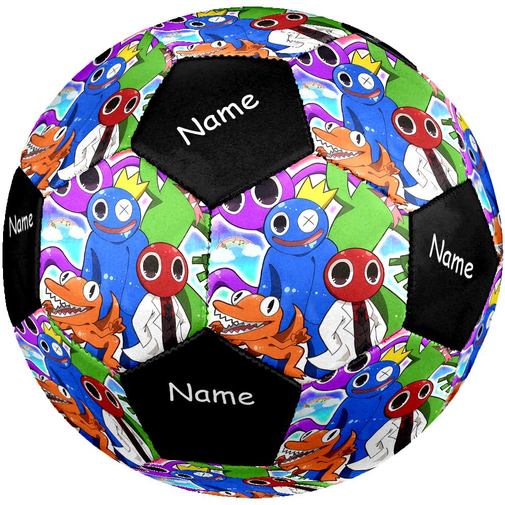 Custom Name Rainbow Friends Theme Size 5 Soccer Ball, Suitable for Both Indoor and Outdoor Matches, a Gift Suitable for Everyone.