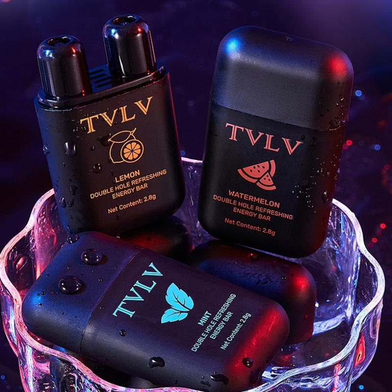 Мята/Лимон/Манго/Арбуз Энергетический стик Двойное отверстие Бодрящий энергетический батончик Ароматерапевтический назальный ингалятор Энергетический стик для ингаляций