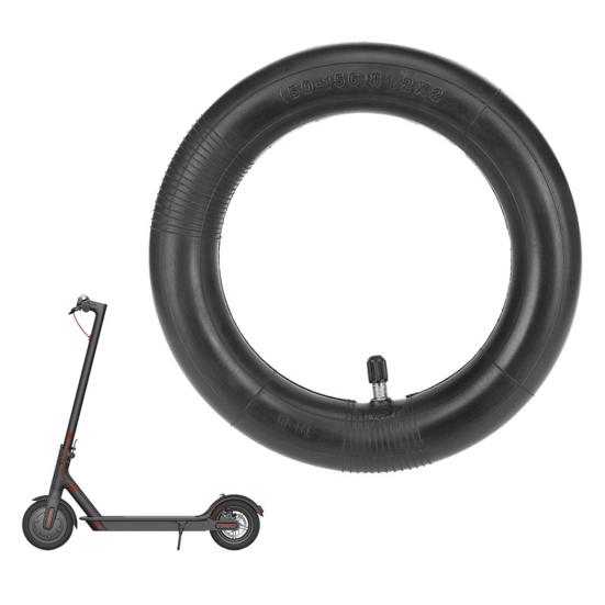2 Pcs 8.5 Inches Scooter Rubber Inner Tube Explosion-Proof Pressure-Resistant Thickened Inflatable Straight Valve Inner Tube for Xiaomi