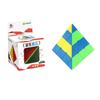 Pyramid Speed Cube Fast Smooth Turning Solid Durable Stickerless Frosted Puzzle Toy For Kids