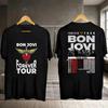 Футболка Bon Jovi Forever Tour 2026, Концерт Bon Jovi 2026, Рок-группа Bon Jovi Sh Унисекс Футболка