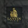 Lanvin 90s Old Stainless Collar Coat R44-43 Charcoal Gray Men's Used