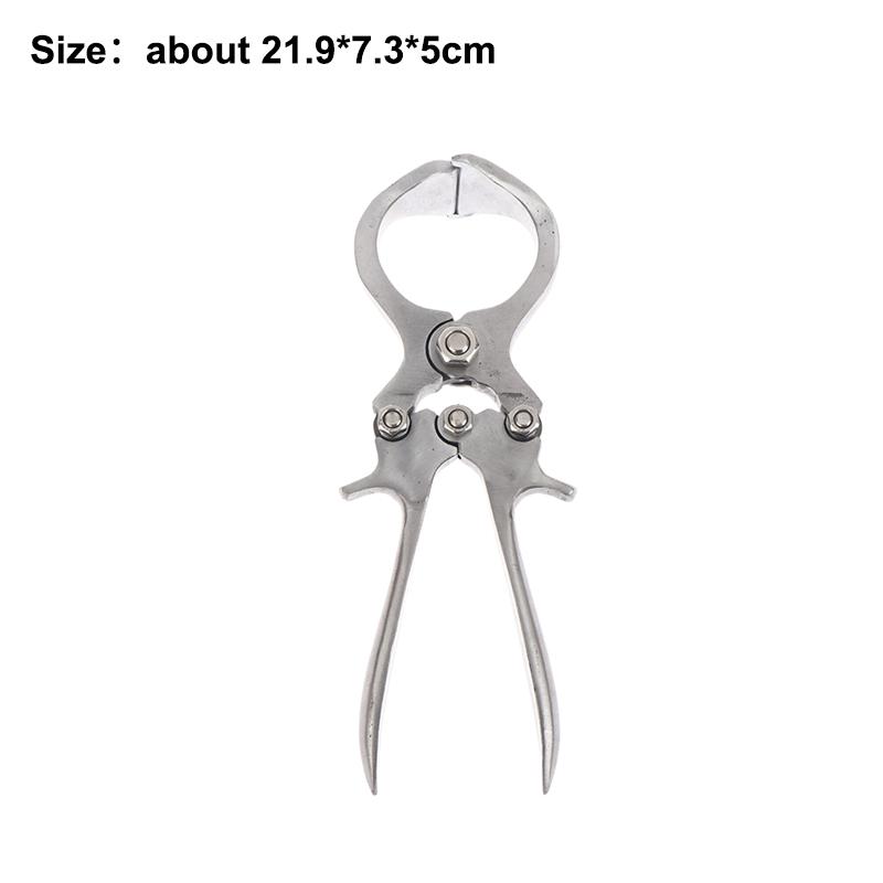 Livestock Tools Without Blood Castration Pliers Stainless Steel Castration Forceps Tool Animals Farm Ranch Veterinary Tolls